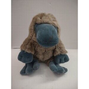 Gund Weber Platypus Plush Grey with Blue Nose, Feet, & Eyes 9"